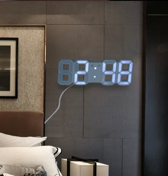 3D Digital Wall Clock LED Table Clock